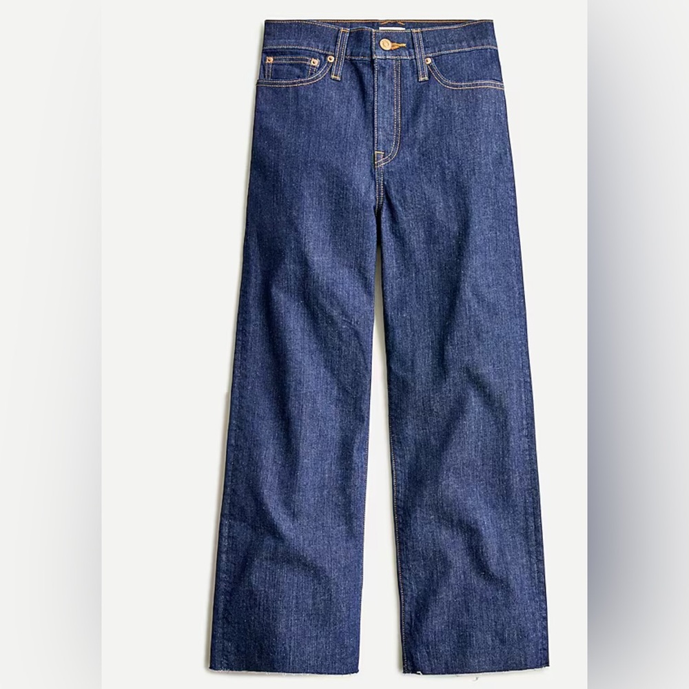 NWT J.CREW Slim-wide leg jean is Rise wash 26